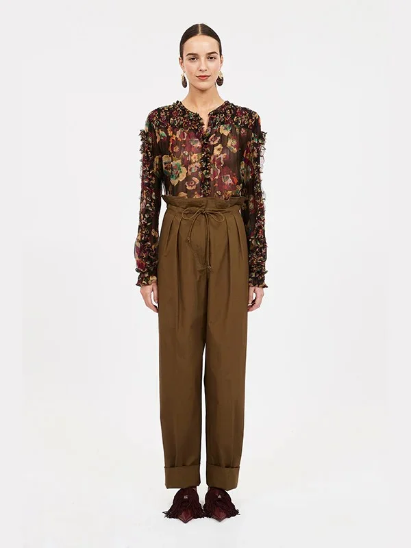 Andi Blouse Balloon Sleeve Blouse
