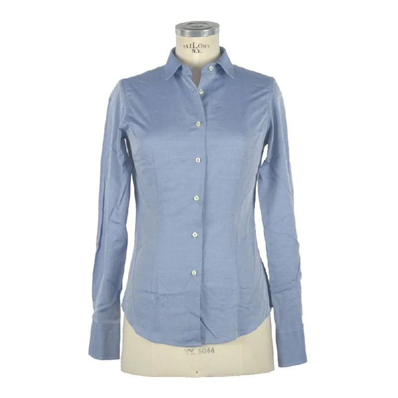 Elegant Slim Fit Long Sleeve Blouse Puff Sleeve Blouse