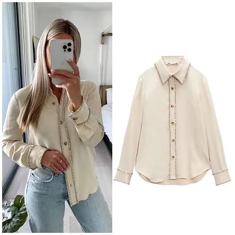 Freya Luxury Blouse Flowy Bohemian Blouse