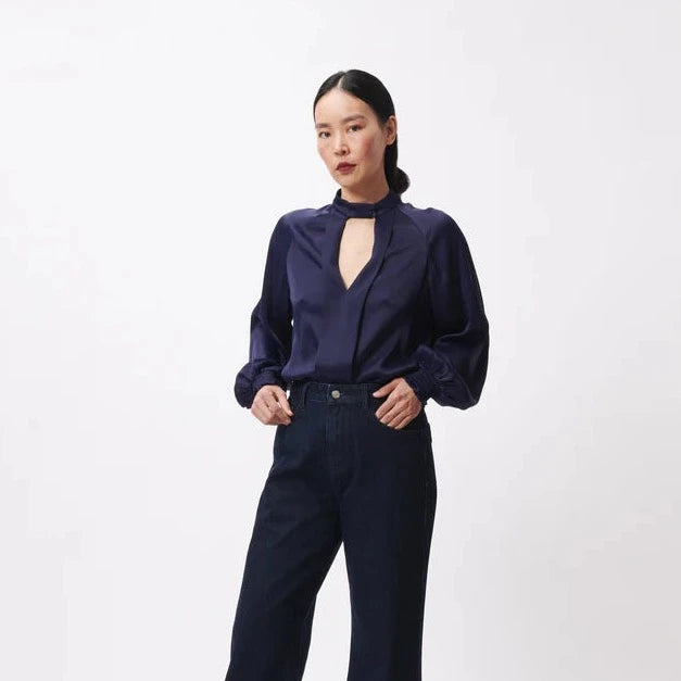 FRNCH Elbar Woven Blouse Relaxed Fit Blouse