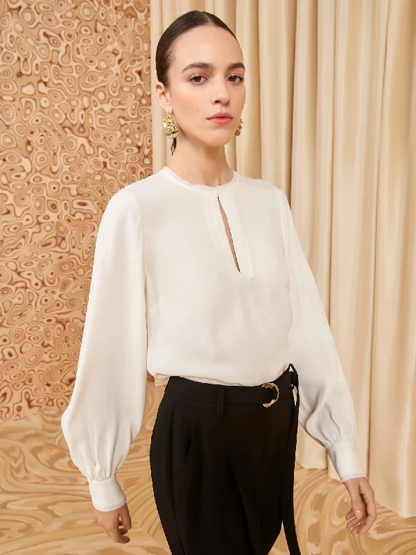 Greta Blouse Soft Knit Blouse