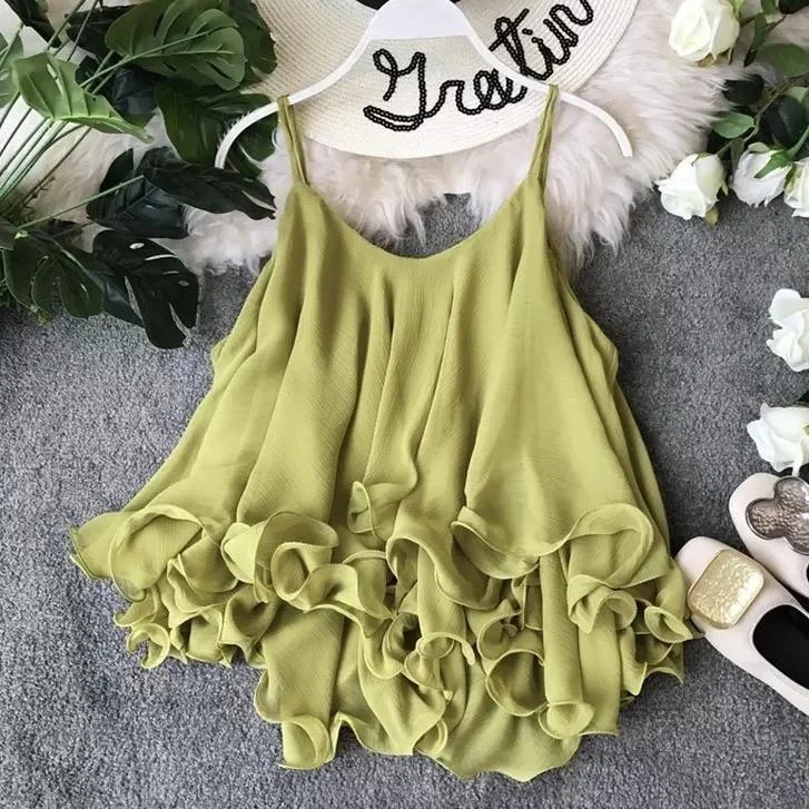 Keith Ruffled Blouse Slim Fit Blouse