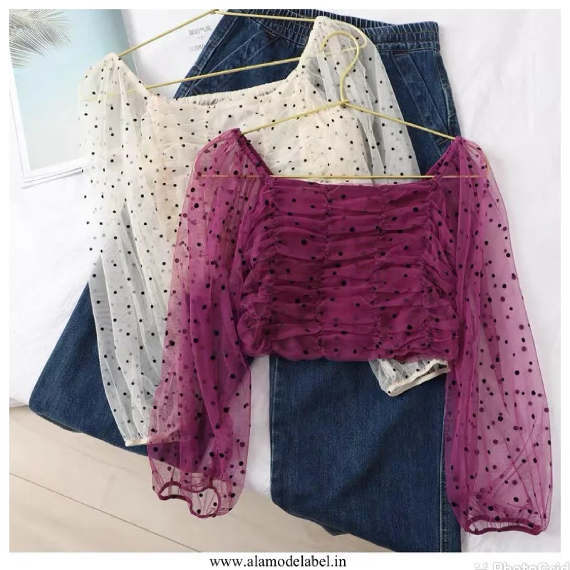 Luxury Ruched Mayne Blouse Modern Oversized Blouse