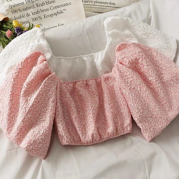 Renny Puff Sleeve Blouse Modern Work Blouse