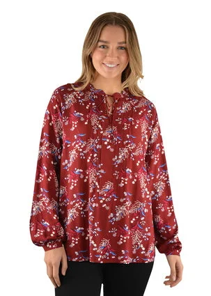 Thomas Cook Georgie Sophia L/S Blouse Frilled Cuff Blouse