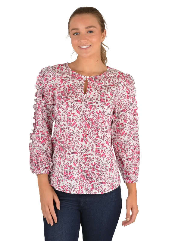 Thomas Cook Ladies Poppy Ruffle Sleeve Blouse - T2S2145060 - ON SALE Oversized Silk Blouse Thomas Cook Ladies Poppy Ruffle Sleeve Blouse - T2S2145060 - ON SALE Oversized Silk Blouse