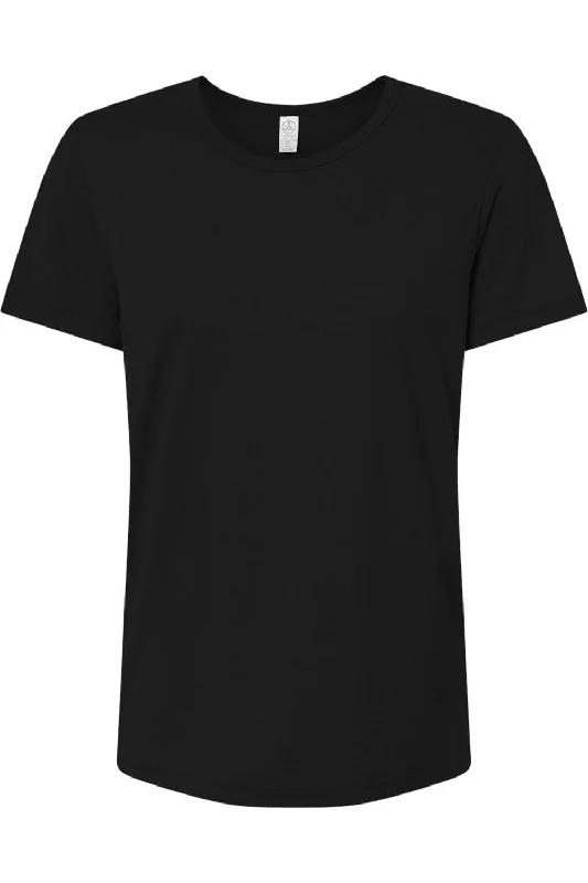 Alternative Earthleisure Women´s Modal Triblend Tee Collared Crew Neck Turtle Neck