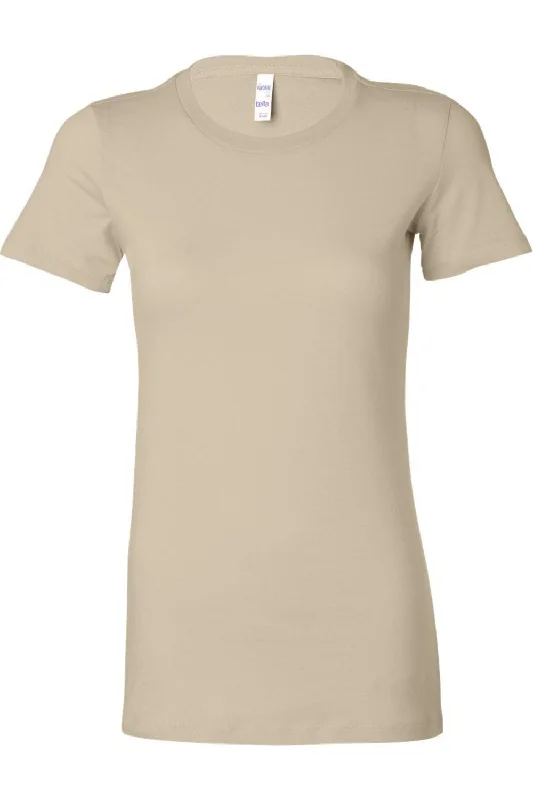 BELLA + CANVAS Women´s Slim Fit Tee Real Fur Shearling Chenille