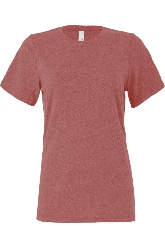 Bella + Canvas Womens/Ladies Heather Jersey Relaxed Fit T-Shirt Front Pockets Side Pockets Patch Pockets Bella + Canvas Womens/Ladies Heather Jersey Relaxed Fit T-Shirt Front Pockets Side Pockets Patch Pockets