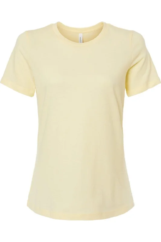 BELLA + CANVAS Womens Relaxed Fit Heather CVC Tee Oversized T-Shirt Spandex breathable BELLA + CANVAS Womens Relaxed Fit Heather CVC Tee Oversized T-Shirt Spandex breathable