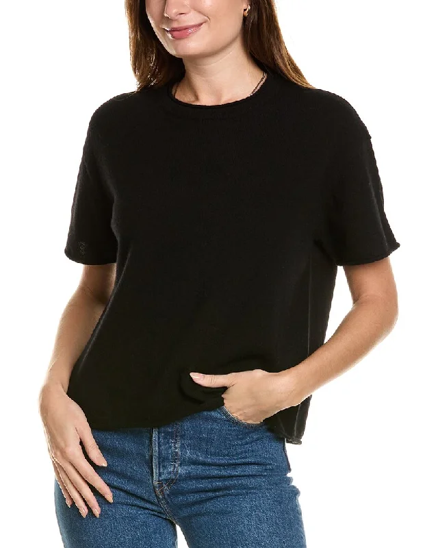 Design History Cashmere T-Shirt Graphic T-Shirt Round Neck Polyester