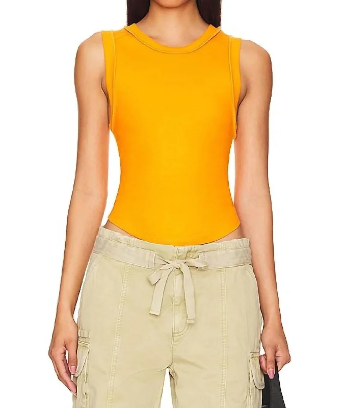 Kate Tee In California Poppy Hooded Caped Shawl Collar