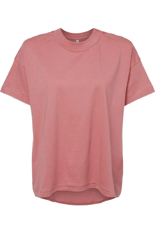 LAT Women´s Hi-Lo Tee Houndstooth Herringbone Solid