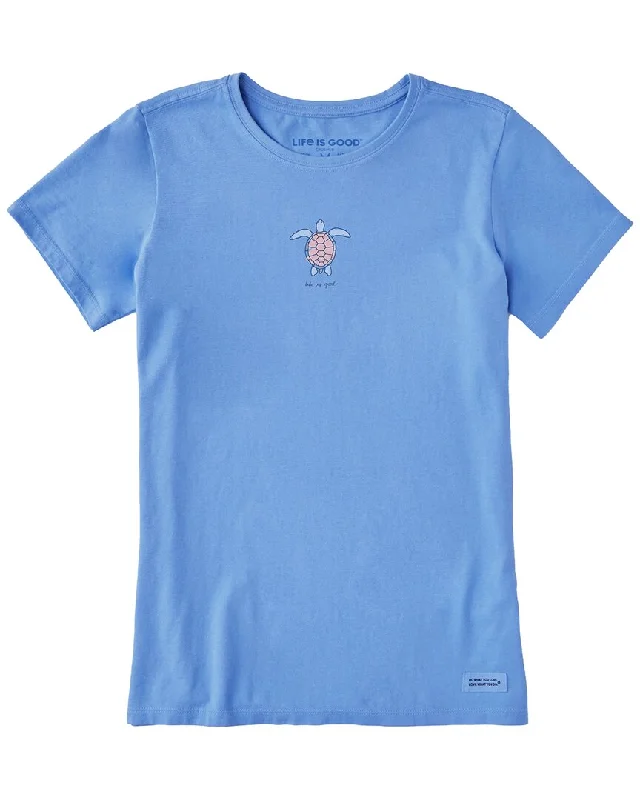 Life is Good Crusher Lite T-Shirt Collared T-Shirt Boat Neck A-Line