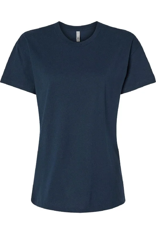 Next Level Women´s Cotton Relaxed T-Shirt Seamless Knitted Crochet