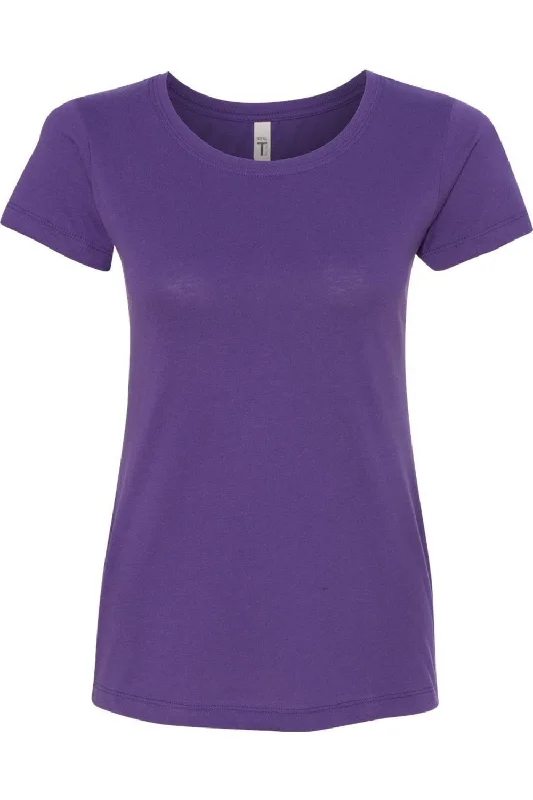 Next Level Women´s Ideal T-Shirt Striped Floral Plaid