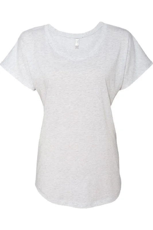Next Level Womens Triblend Dolman T-Shirt Layered Multi-layer Single Layer