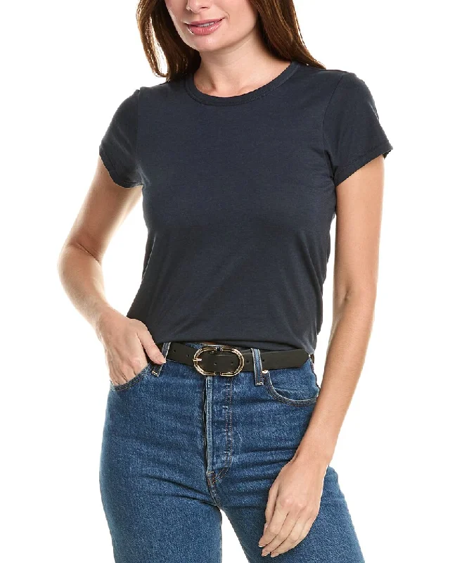 rag & bone Core T-Shirt Chenille Brocade Lace