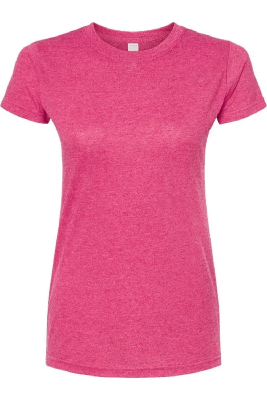 Tultex Women´s Poly-Rich Slim Fit T-Shirt Jersey Fabric Tulle Fabric Batik Fabric