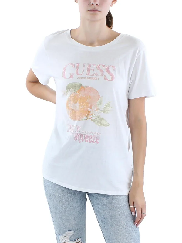 Womens Graphic Cotton Graphic T-Shirt Machine Wash Dry Clean Hand Wash
