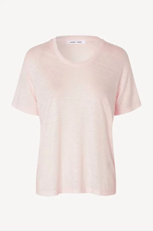 Women's Sakayla Tee In Carinaria Houndstooth Herringbone Solid
