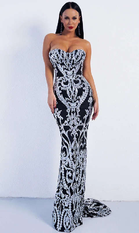 Silver/Black
