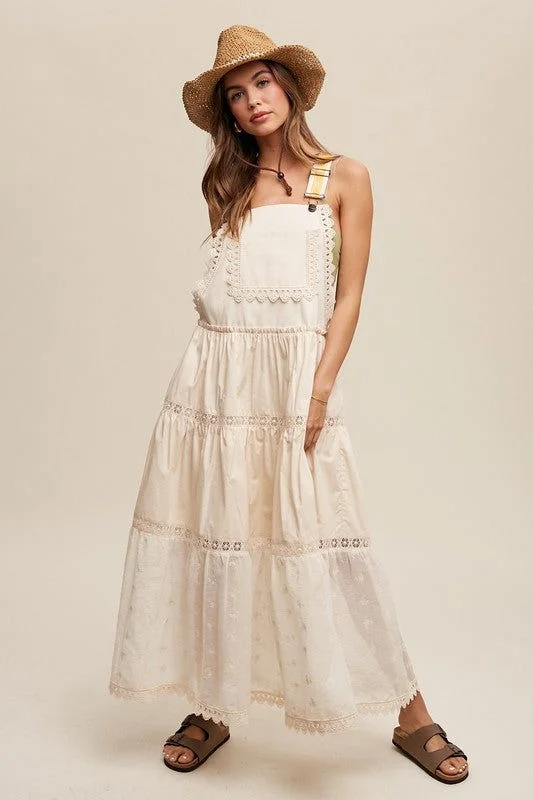Listicle Laced and Tiered Romantic Overall Maxi Dress Trendy Floral Print Maxi Dress Listicle Laced and Tiered Romantic Overall Maxi Dress Trendy Floral Print Maxi Dress
