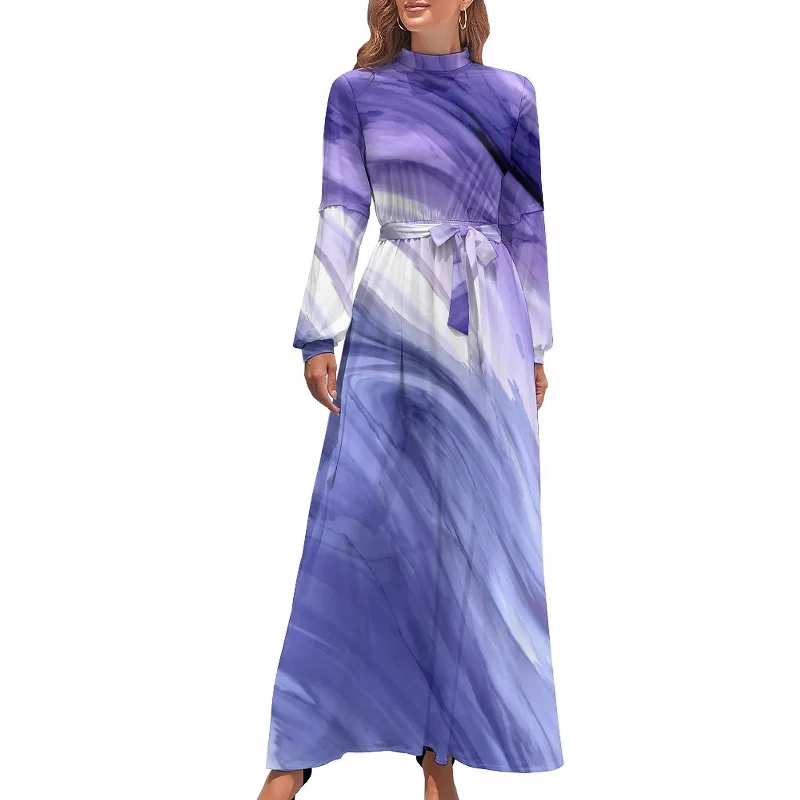 Marble Print Dress Watercolor Flow Abstract Aesthetic Bohemia Dresses Female Long Sleeve High Neck Sexy Long Maxi Dress Elegant Floral Maxi Dress Marble Print Dress Watercolor Flow Abstract Aesthetic Bohemia Dresses Female Long Sleeve High Neck Sexy Long Maxi Dress Elegant Floral Maxi Dress