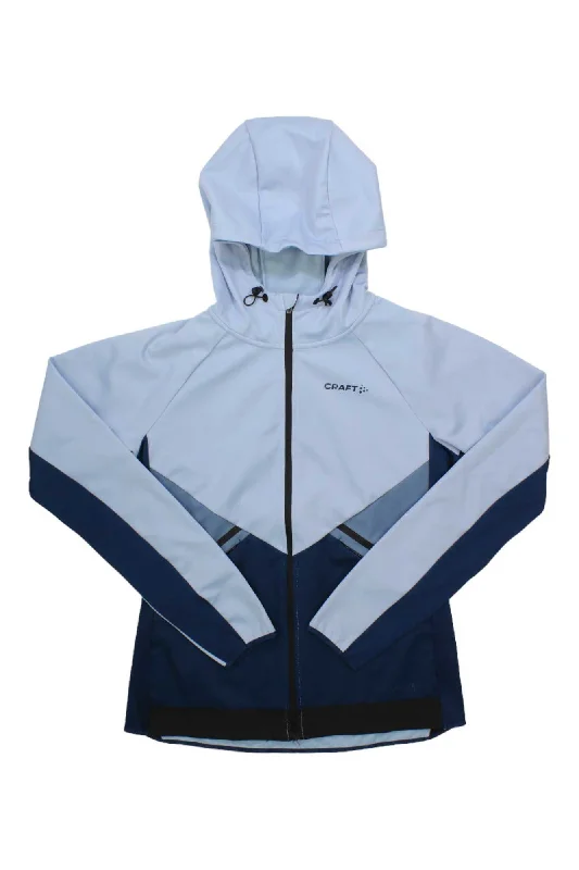 Craft Sportswear Women's Glide Hood Jacket Trench Coat Raincoat Waterproof Jacket