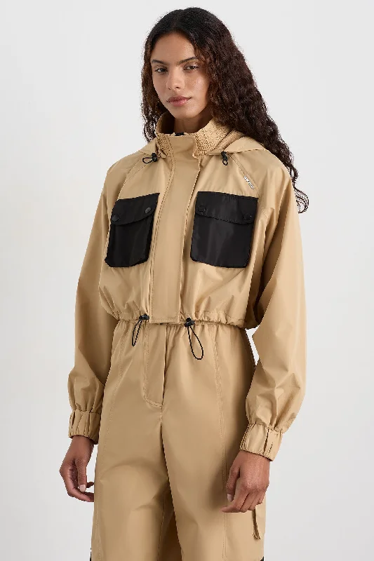 Cropped Jacket 780 Front Pockets Side Pockets Patch Pockets