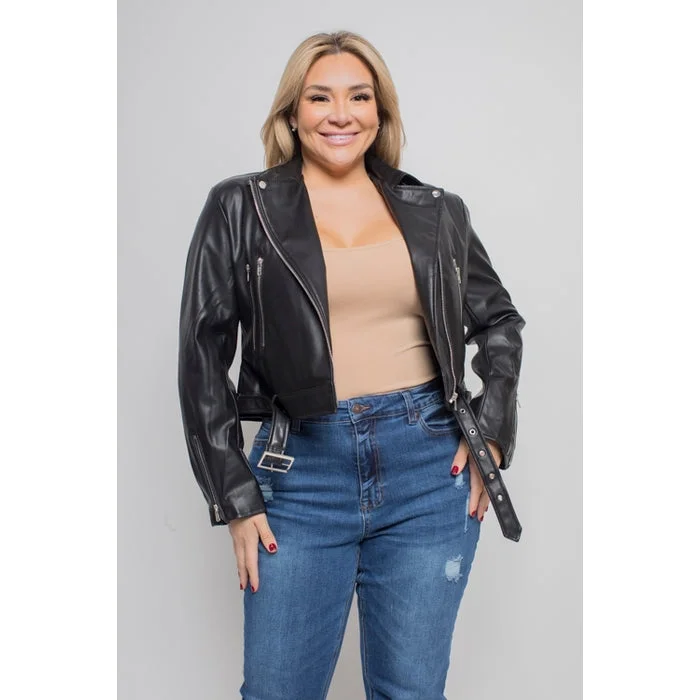 Faux Motto Jacket Satin Fabric Silk Fabric Chiffon Fabric