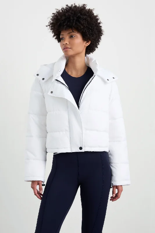 Hooded Puffer Jacket 711 Jersey Jacket Tulle Jacket Batik Jacket