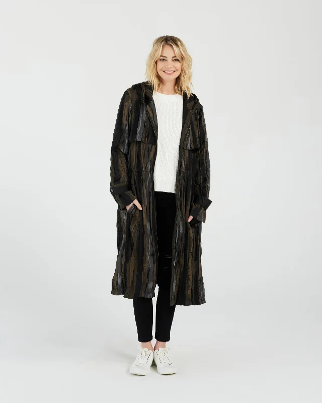 Nova Jacket Boat Neck Shawl Collar Notched Collar