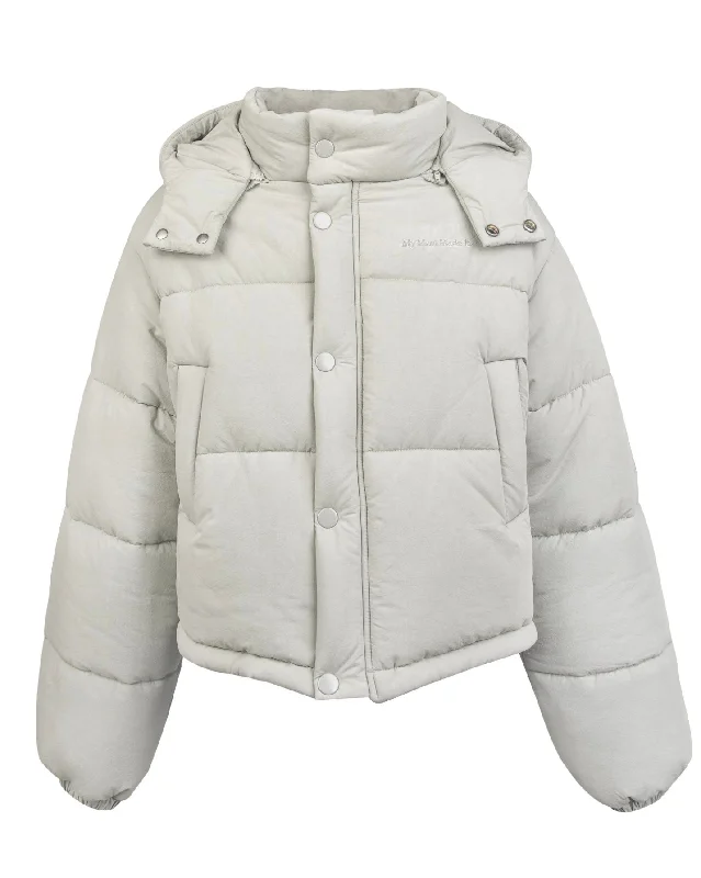 Puff Jacket - Moon Faux Fur Jacket Real Fur Jacket Shearling Jacket