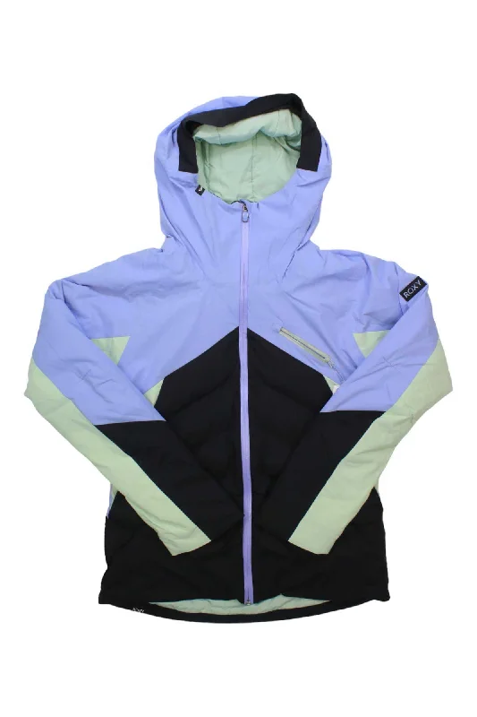 Roxy Women's Luna Frost Jacket Print Jacket Jacquard Jacket Embroidered Jacket