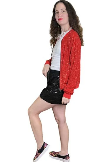 To The Way Sequin Bomber Jacket-Final Price Rayon Jacket Velvet Jacket Corduroy Jacket To The Way Sequin Bomber Jacket-Final Price Rayon Jacket Velvet Jacket Corduroy Jacket