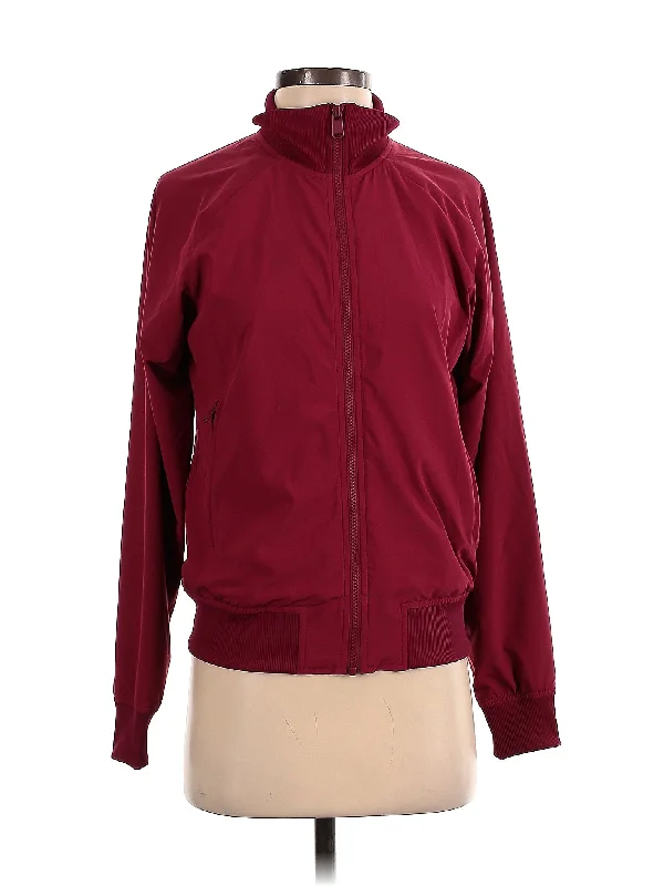 Track Jacket Welt Pockets Slit Pockets Flap Pockets