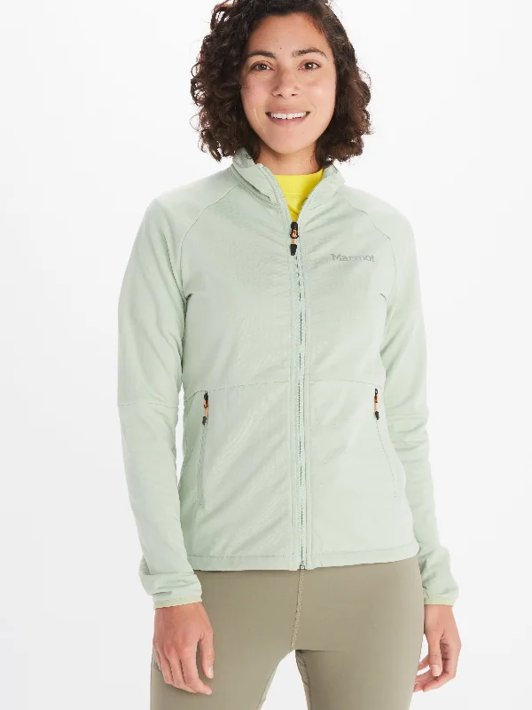 Wm's Leconte Fleece Jacket Front Pockets Side Pockets Patch Pockets