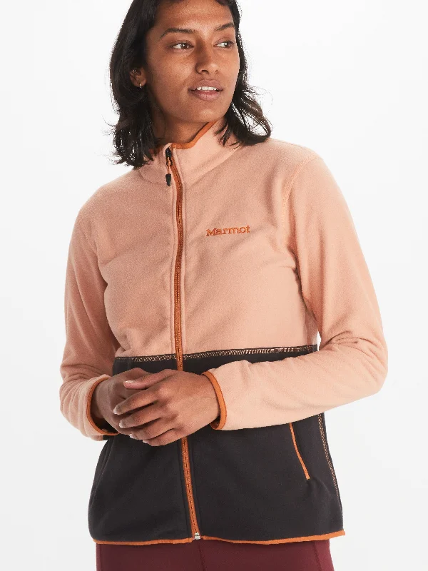 Wm's Rocklin Full Zip Jacket Denim Fabric Leather Fabric Suede Fabric
