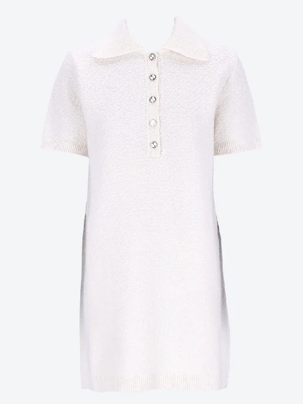 Polo mini dress Fashionable Off-Shoulder Mini Dress