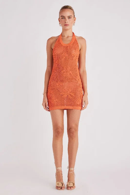 TERRA MINI DRESS Fashionable Polka Dot Mini Dress