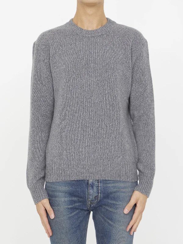 Cashmere Jumper Handmade Hand-knitted Hand-woven