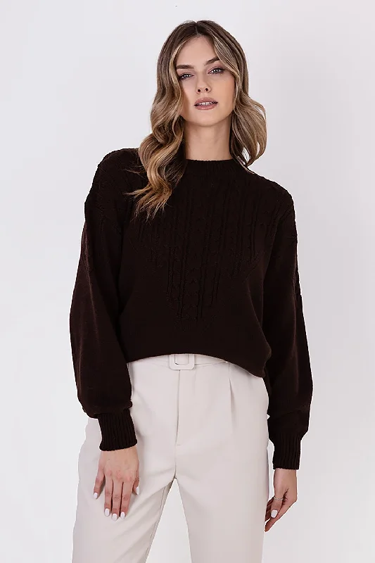 Jumper MKM Satin Blend Silk Blend Wool Blend