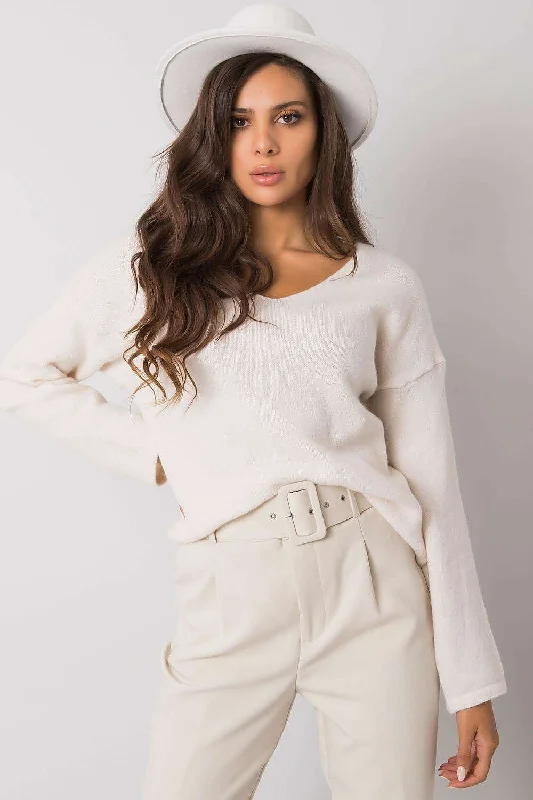 Jumper  Och Bella Ribbed Striped Patterned