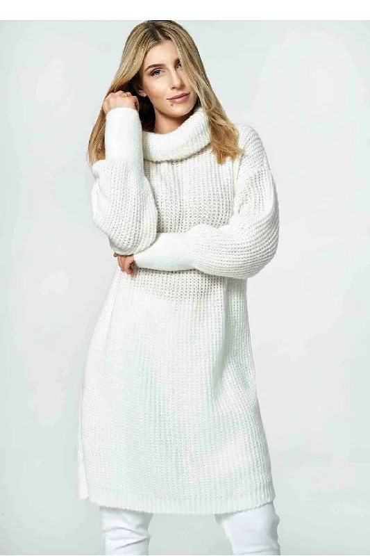 Long jumper Figl Seamless Knitted Crochet