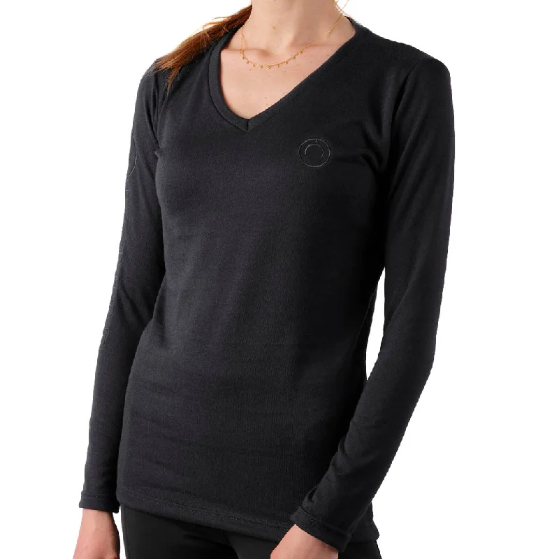 Montar June V-Neck Knitted Jumper Real Fur Shearling Chenille