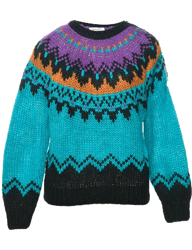 Nordic Jumper - S Tailored Straight A-Line