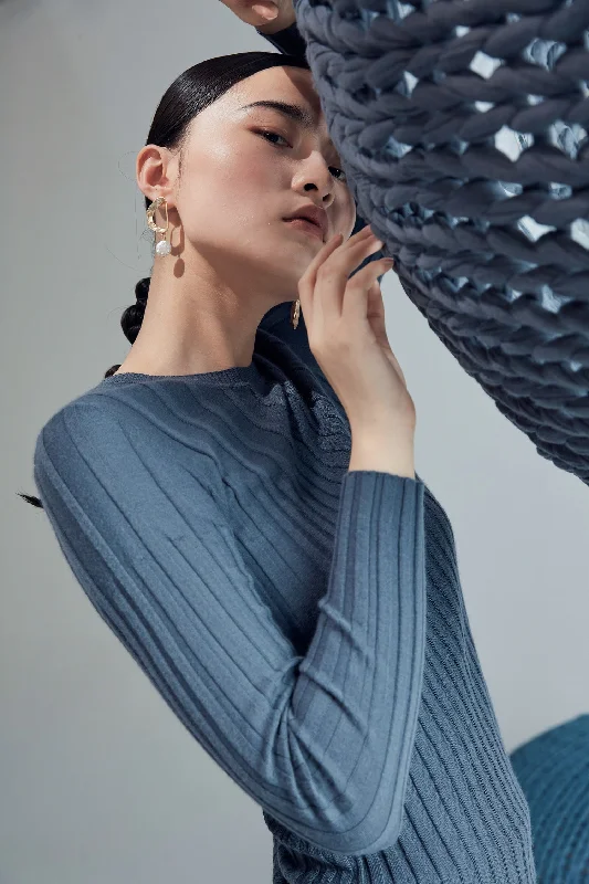 Slim-fitting 100% cashmere jumper Graphic Sweater Embroidered Appliqued