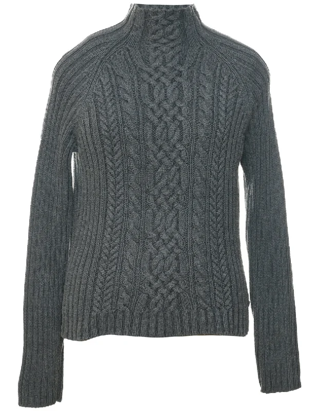 Tommy Hilfiger Jumper - L Spandex Rayon Corduroy