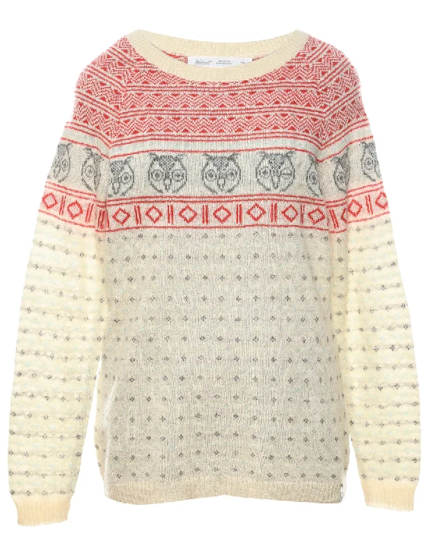 Woolrich Nordic Jumper - M Layered Multi-layer Single Layer
